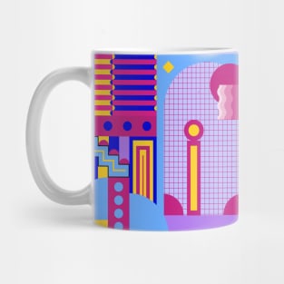 Memphis Style Design Mug